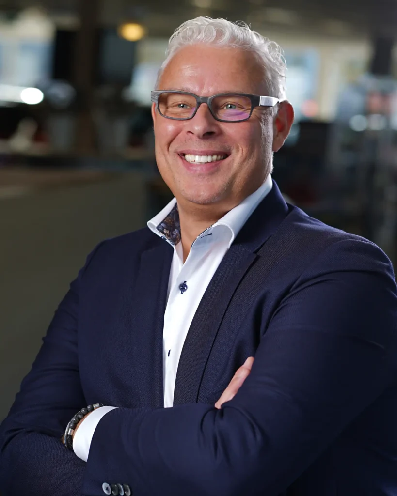 personal branding company portrait of a manager of a car selling company